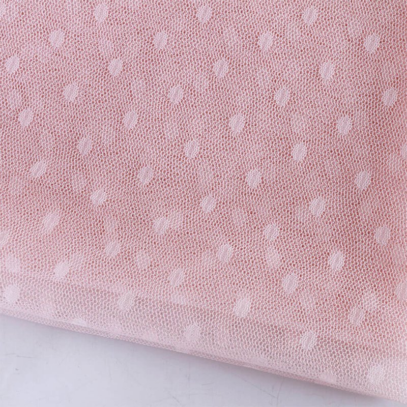 Lace Fabric Dress Sheer Polyester Warp Knit for Women's Wear Wholesale 7